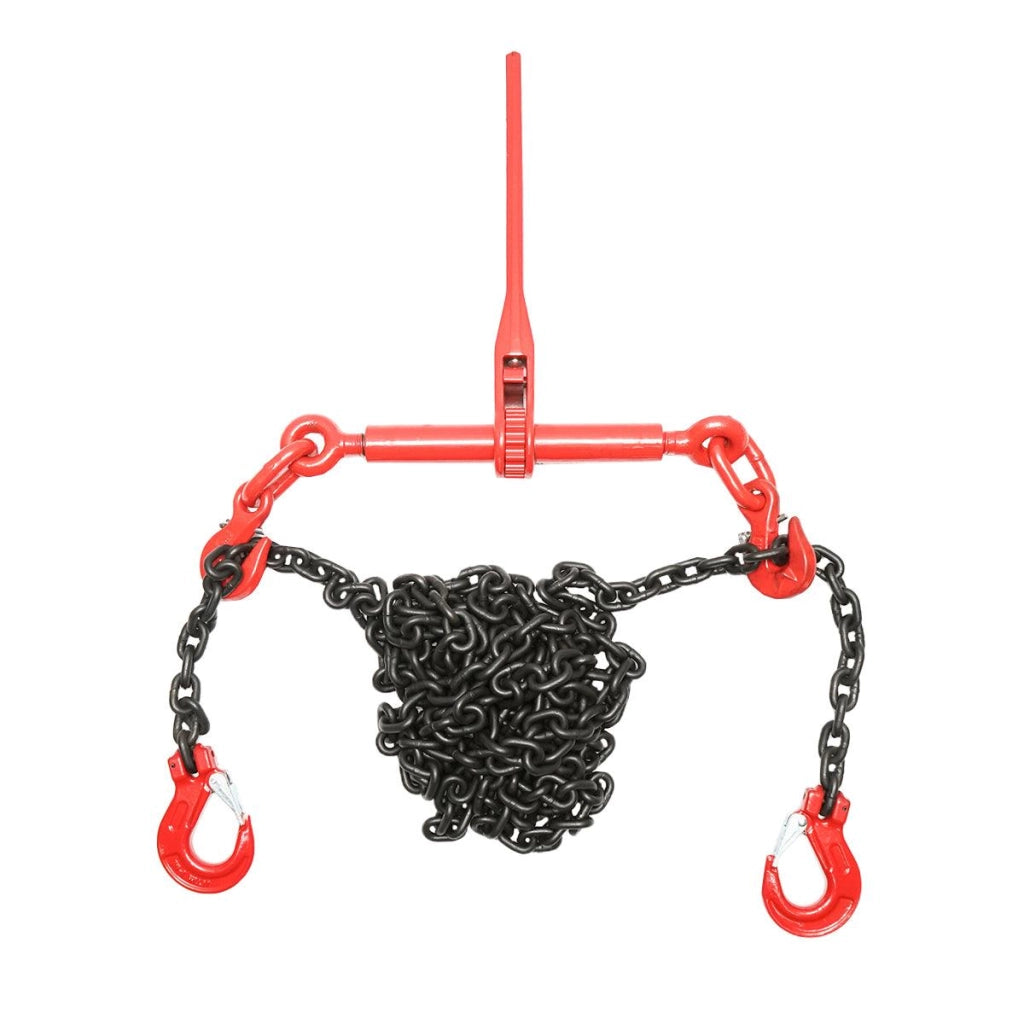 Catena di Ancoraggio con Tenditore a Cricchetto, 4T, Lunghezza 6m, Spessore 8mm