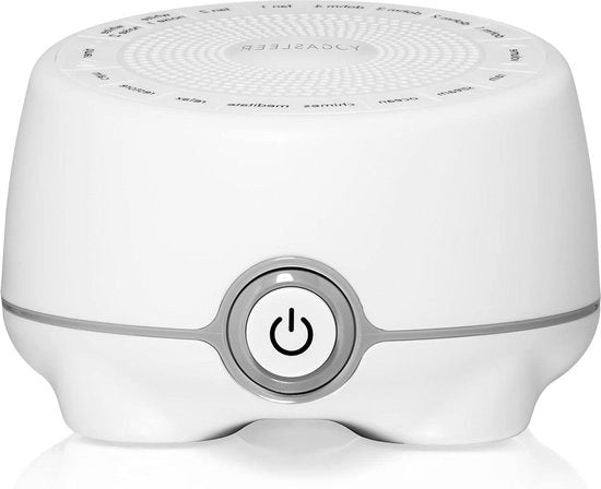 Apparecchio di Rumore Bianco Naturale Whish 16 con Controllo del Volume dei Suoni Calmi - Suoni Calmi in Bianco
