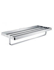 Mensola, portasciugamani SOLO in ottone cromato 60 x10,8 x25,5 cm
