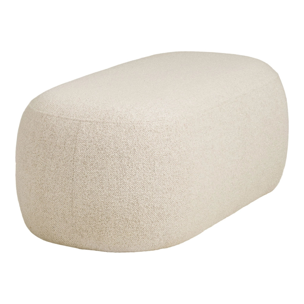 Panca Blossomville, Bianco, Poliestere, 50x100x38 cm