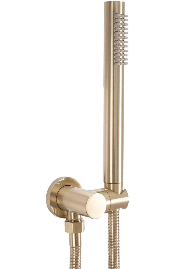 Set Doccia Da Incasso Rea Lungo Gold Matt + Box