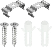 Set di clip di fissaggio per LED a LED strip T4, clip di fissaggio per LED, clip con appendiporta