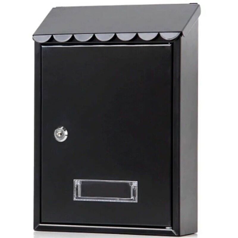 Cassetta postale CAPRI UTILIA +colori feritoia superiore tetto 2 chiavi 21x6x30h.cm MARRONE