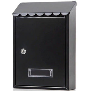 Cassetta postale CAPRI UTILIA +colori feritoia superiore tetto 2 chiavi 21x6x30h.cm MARRONE