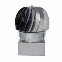 Cappello eolico zincato base qua dra 20x20 b075wv9sjy