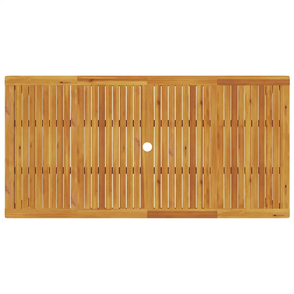 Set da Pranzo per Giardino 9 pcs Marrone 3375674