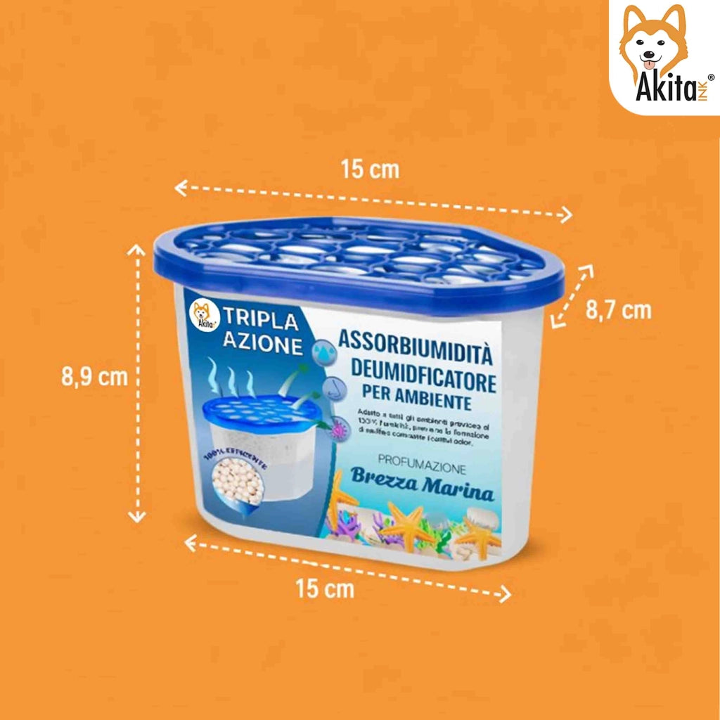 Akitaink 6 Assorbiumidita Brezza Marina 500 ml