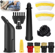 Accessori di pulizia a vapore per stoffe di aspirapolvere Karcher SC1 SC2 SC4 SC5, set di pennelli in nylon e metallo. Stile 14