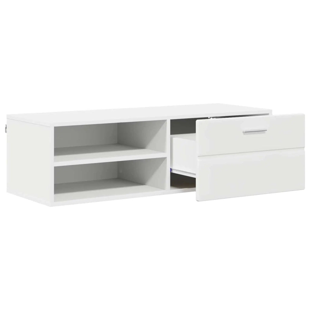 Armadio in Legno Bianco 100,5 x 39 x 30 cm Legno multistrato CFW2215579