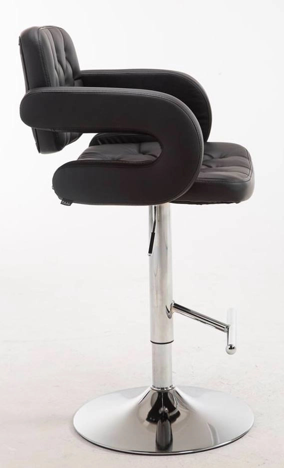 Set 2 Sgabelli Design Dublin In Similpelle nero
