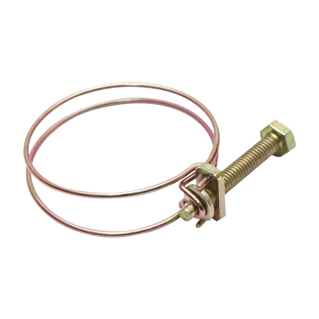 Fascetta stringicavo 47-52mm con vite M6x50mm per tubo flessibile Breckner Germany