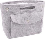 Organizzatore Mini per Borse Valtasche Tasca Portafoglio per Borse Speedy Neverfull NeoNoe Noe BB, Grigio chiaro