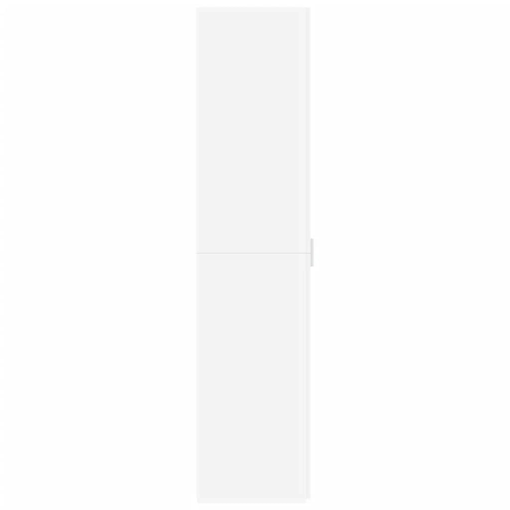Buffet credenza cassettiera mobiletto mobile contenitore organizer cucina soggiorno salotto alto 40 x 42,5 x 185 cm legno ingegnerizzato bianco 02_0032451