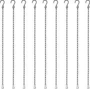 Catenaria per vaso da fiore, catenelle pendenti per appendere, catenelle pendenti in metallo, supporto per piante, catenelle pendenti, per giardino, vasi da fiore, lampade, gabbie per uccelli, cartelli pubblicitari, 50 cm/9