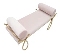 Panca Ribbon Rosa Cm 112,5X49X53