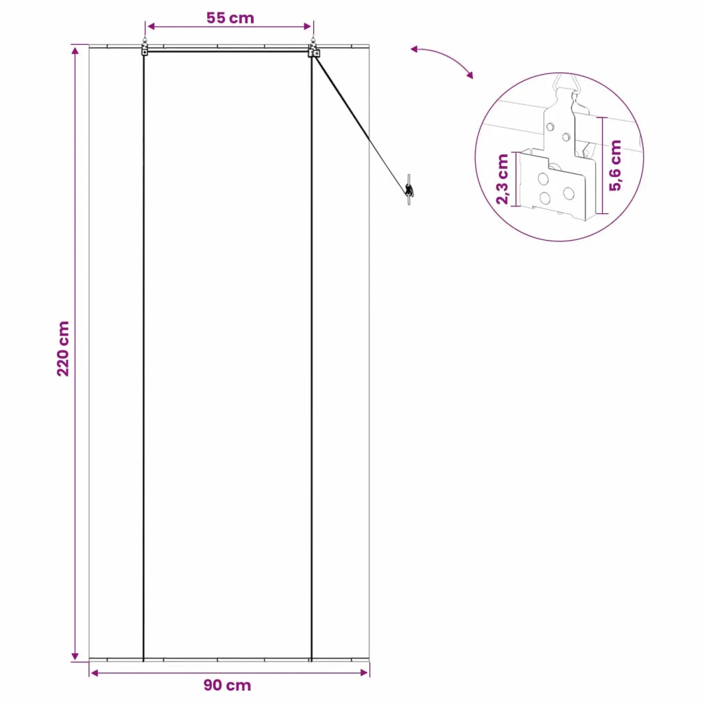Tenda a rullo Naturale 90 x 220 cm Bambù 42039689