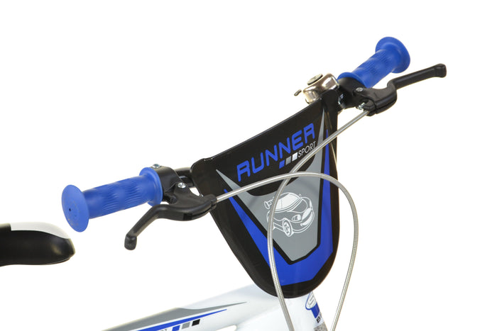 SCH RUNNER 14", bicicletta per bambini, adatta a bambini tra i 4 e i 6 anni, per altezza tra 100 e 120 cm, con  campanel