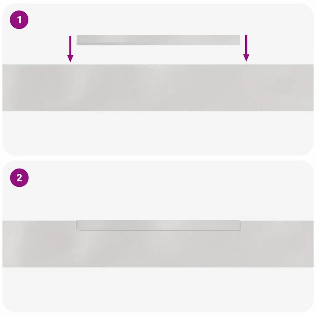 vidaXL Finitura per Prato da Giardino 4 pcs Argento 450 x 10 cm