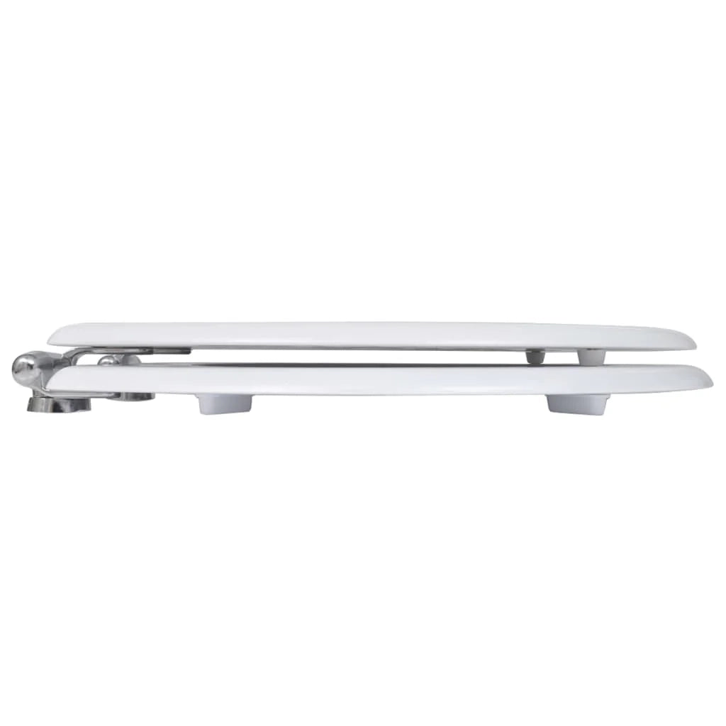 Sedile WC con coperchio a chiusura ammortizzata MDF bianco 02_0002875