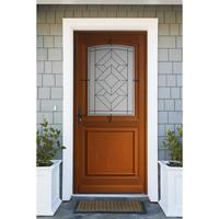 Porta d'ingresso in legno modello Elma 215X90 a sinistra a spingere (dimensioni della tavola) senza maniglia