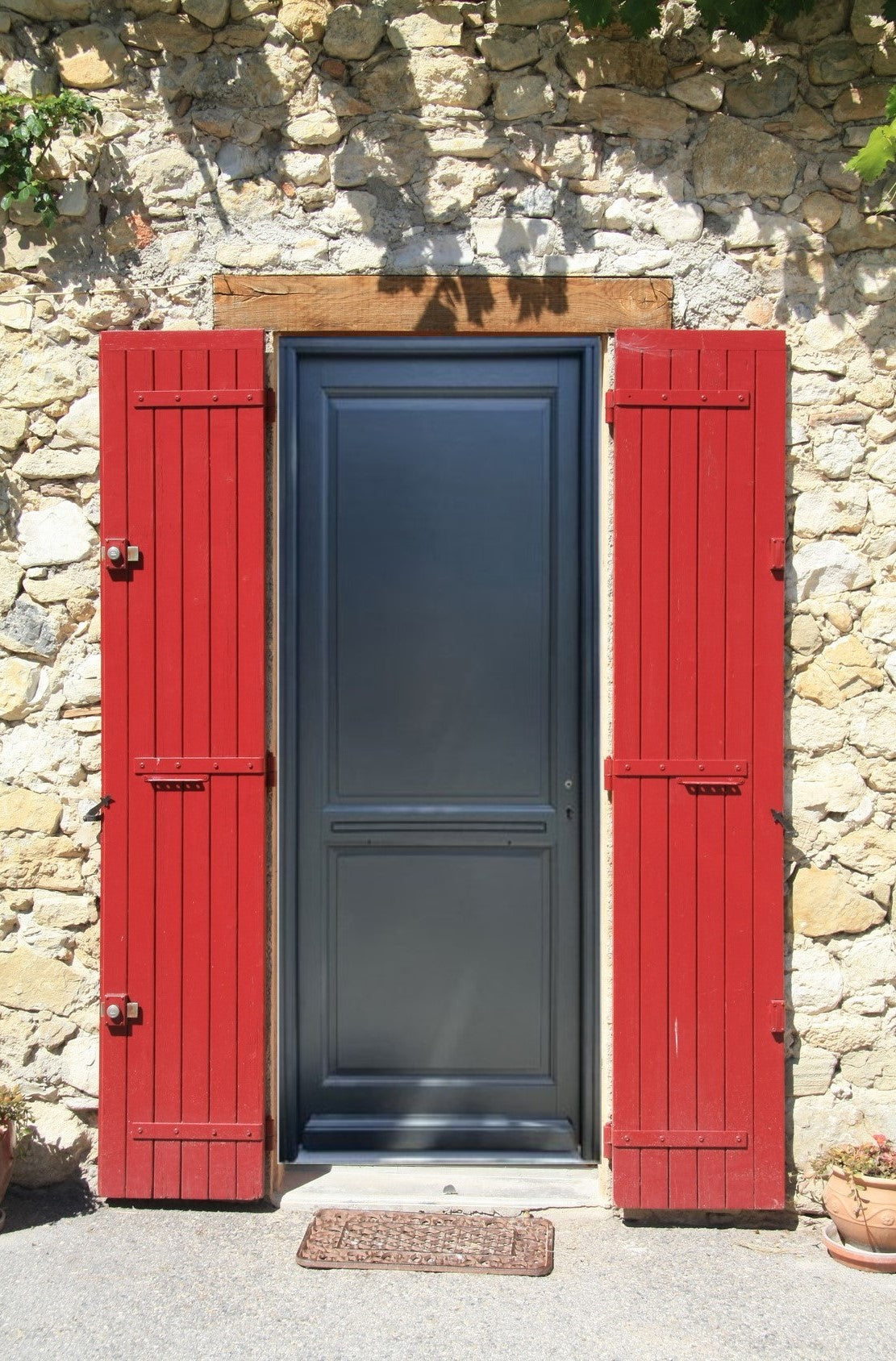 Porta d'ingresso in legno Exo modello 'Elina' 215X90 a sinistra, senza maniglia