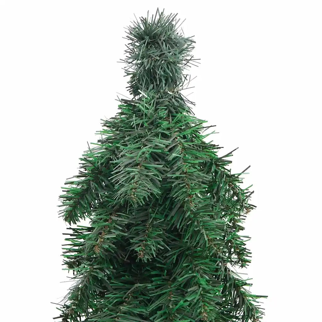 Albero di Natale Artificiale Preilluminato con 130 LED 210 cm 357693