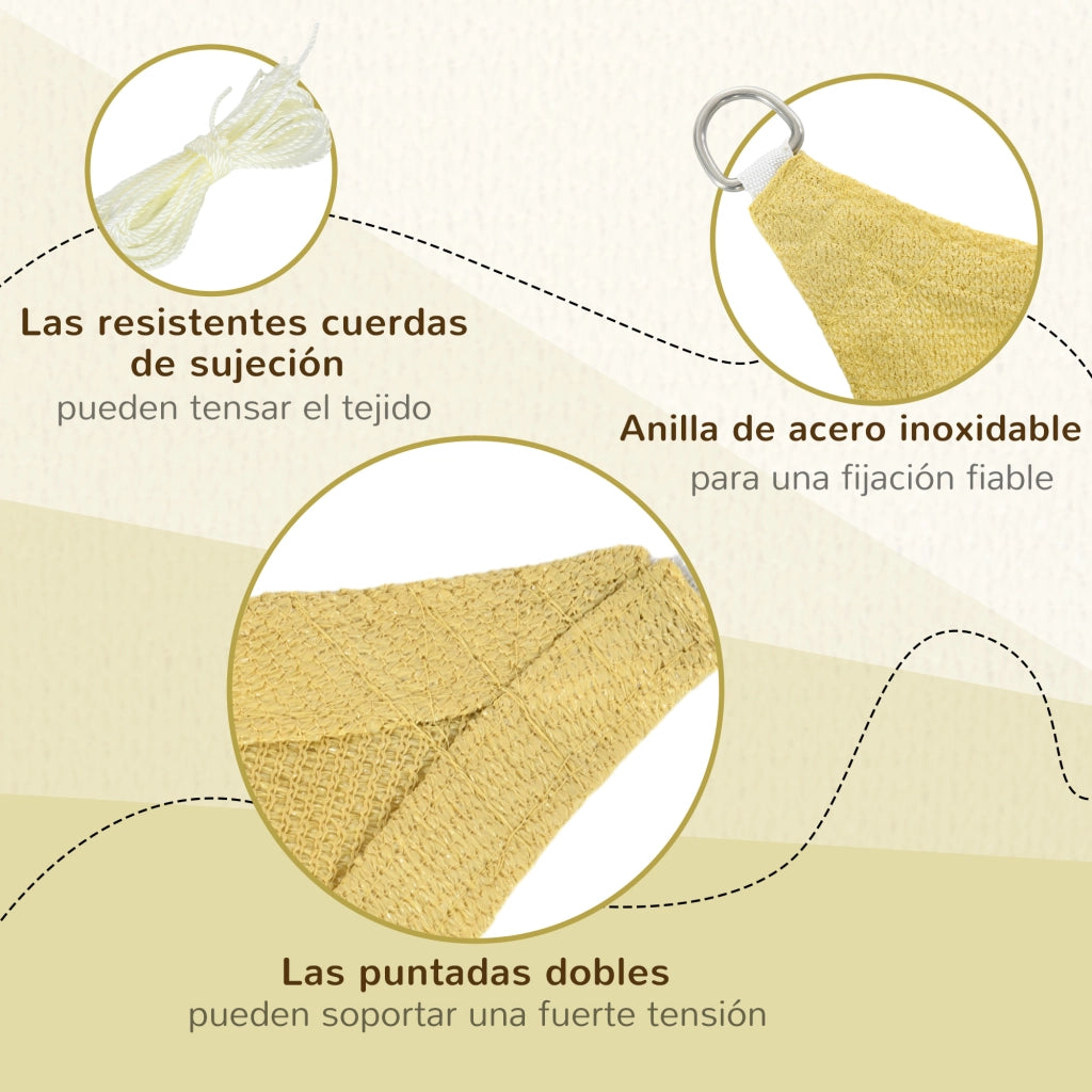 Toldo da Giardino ¨C zephmum ¨C Beige 6x4 m