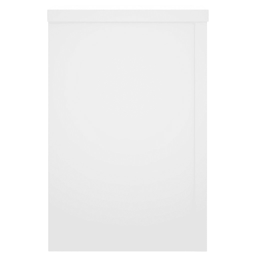 Supporti per Piante 2 pz Bianchi 20x20x30 cm Legno Multistrato 852897