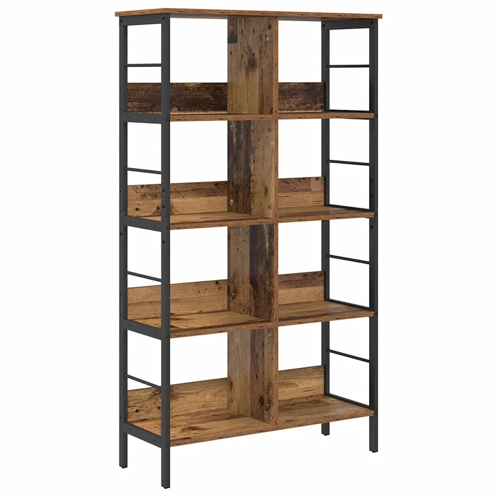 Libreria-Scaffale per Libri-Mobile di Stoccaggio Legno vecchio 82 x 32 x 144,5 cm Legno multistrato
