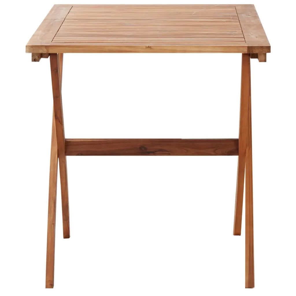 Tavolo da Giardino | Tavolino da esterno 110x67x74 cm in Legno Massello di Acacia
