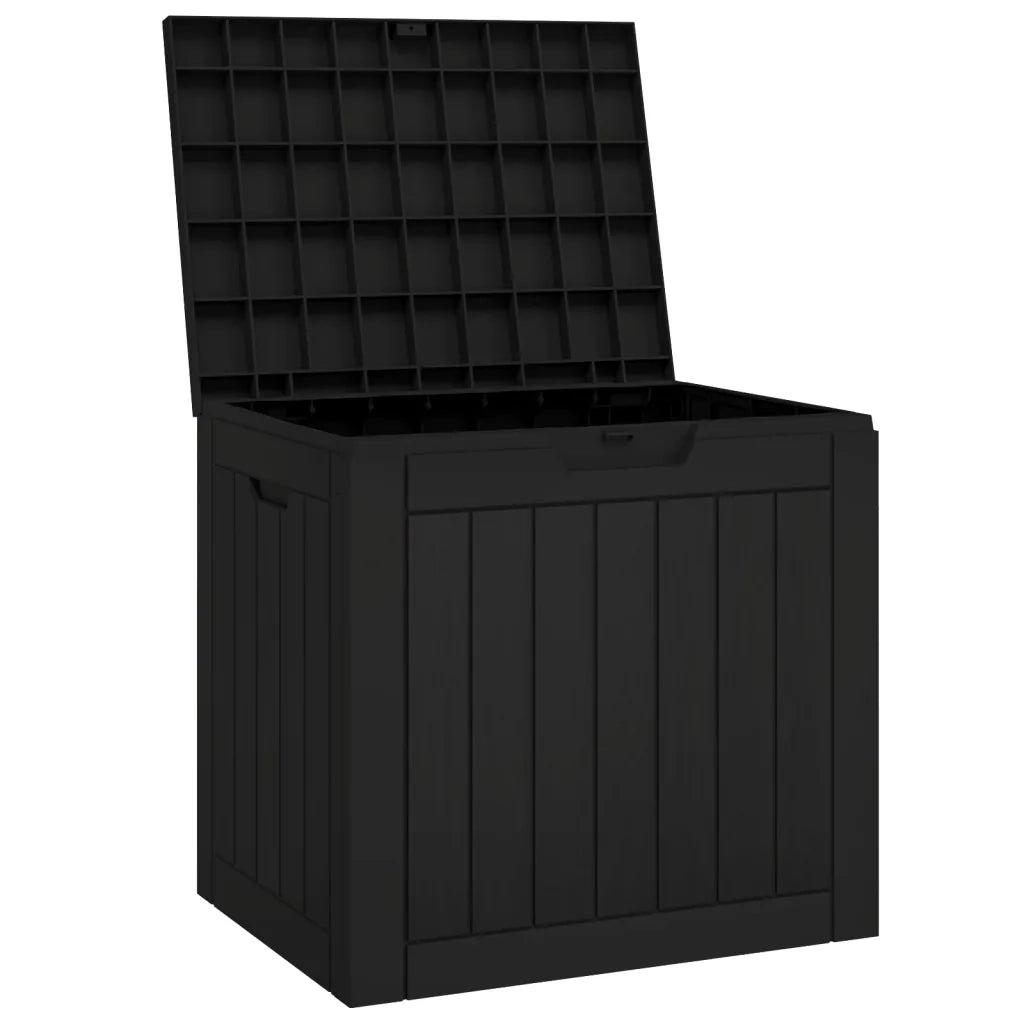 Contenitore Giardino Nero 55,5x43x53 cm Polipropilene 364164