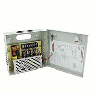 Trade Shop - Alimentatore Quadro Di Alimentazione 12 Volt 4 Canali Centralina 10a 220vdc -