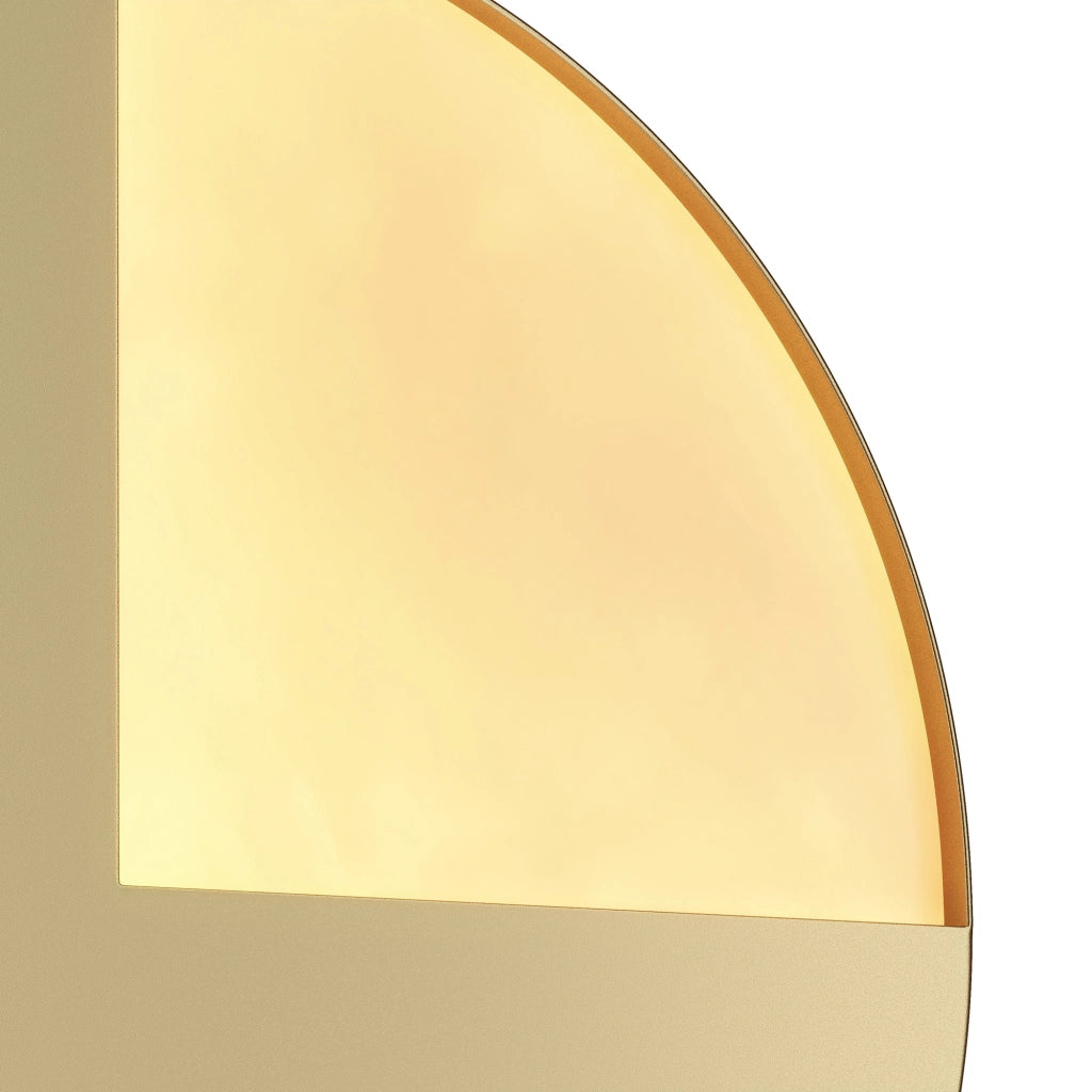 Maytoni Applique contemporanea Jupiter 1 luce LED integrato ottone alluminio