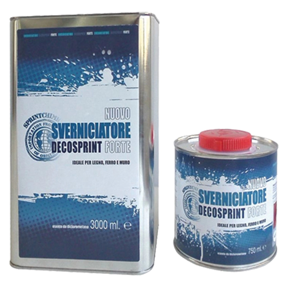 SVERNICIATORE FORTE 'DECOSPRINT' Lt. 0,750- 12 pezzi  - SPRINTCHIMICA