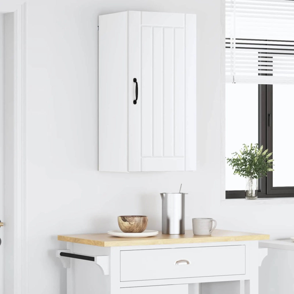Pensile da cucina | Armadietto a muro LUCCA Bianco 40 x 31 x 80 cm