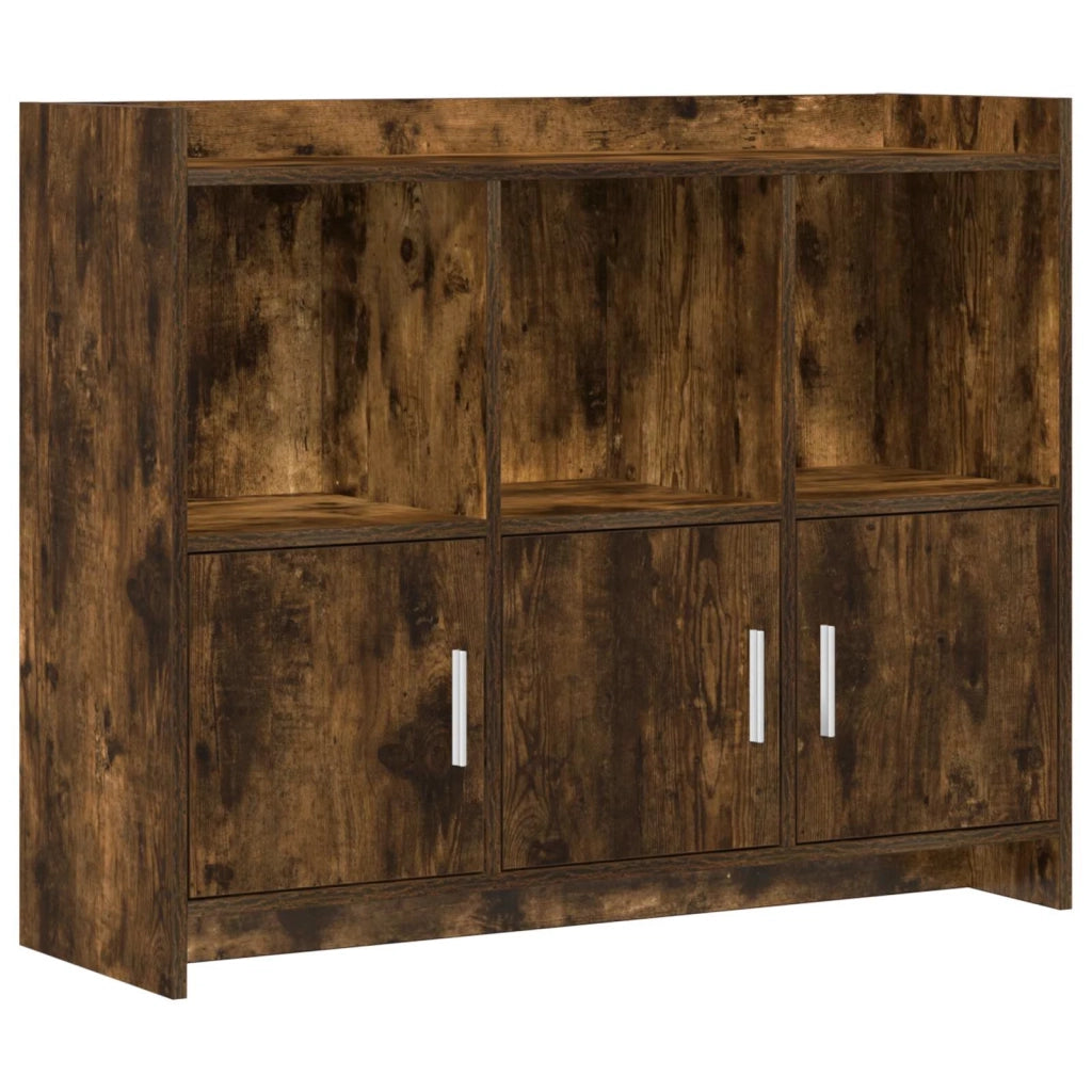 Credenza Rovere Fumo 98,5 x 33 x 80 cm Legno ingegnerizzato 8011143