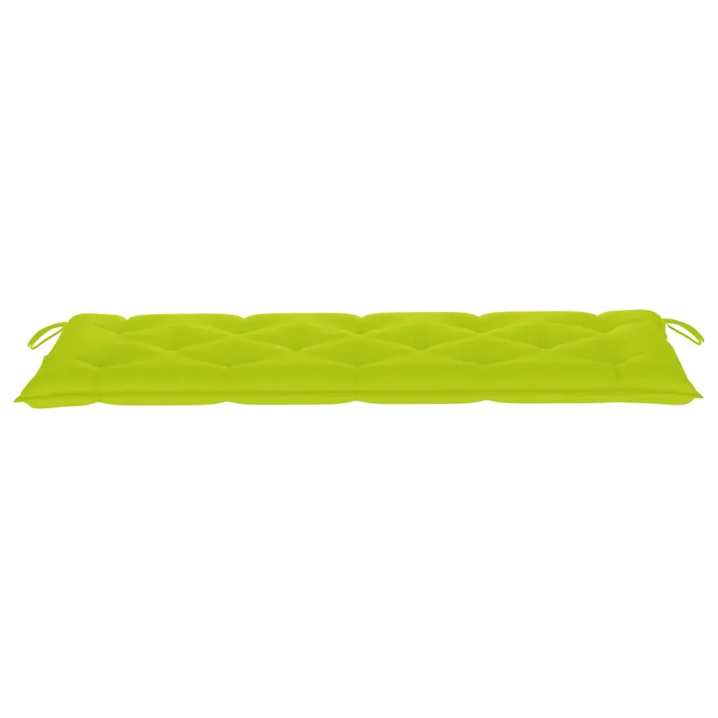 Panchina da Giardino e Cuscino 3 Posti 150cm Eucalipto Massello cod mxl 69862