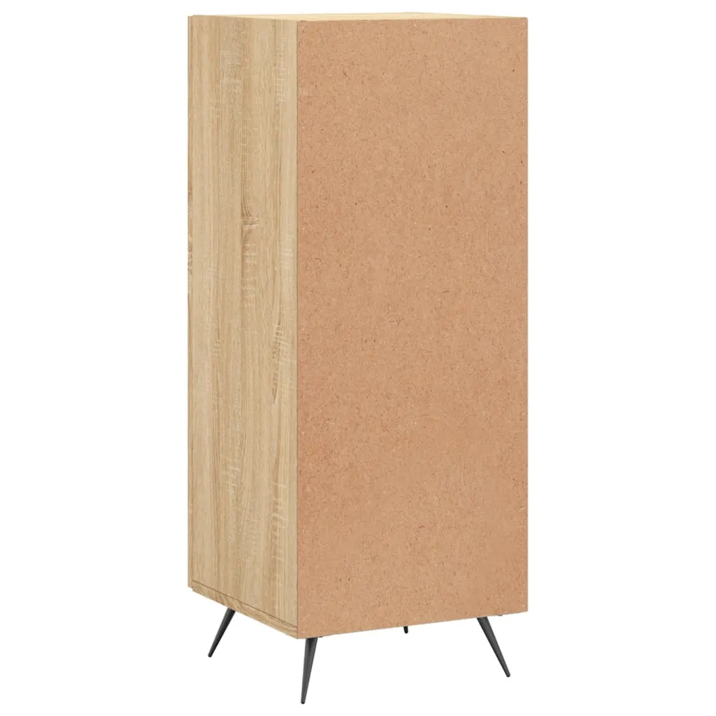 Credenza-Buffet-Armadio da cucina Rovere Sonoma 34,5x34x90 cm in Legno Multistrato 314552