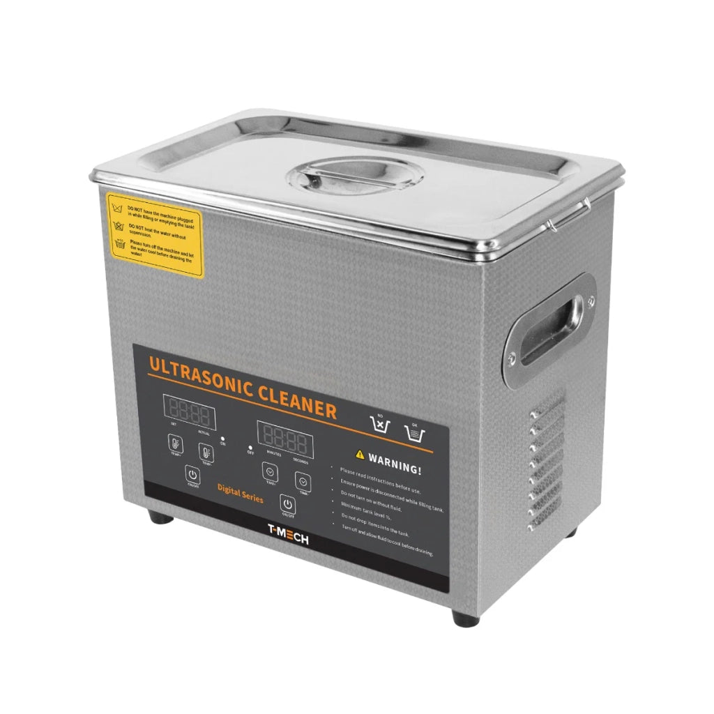 Pulitore digitale ad ultrasuoni 3L in acciaio Ultra Sonic vasca di pulizia Timer serbatoio di riscaldamento