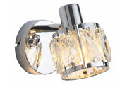 Applique Crownie glamour cromo cristallo 1xE14 40W Reality