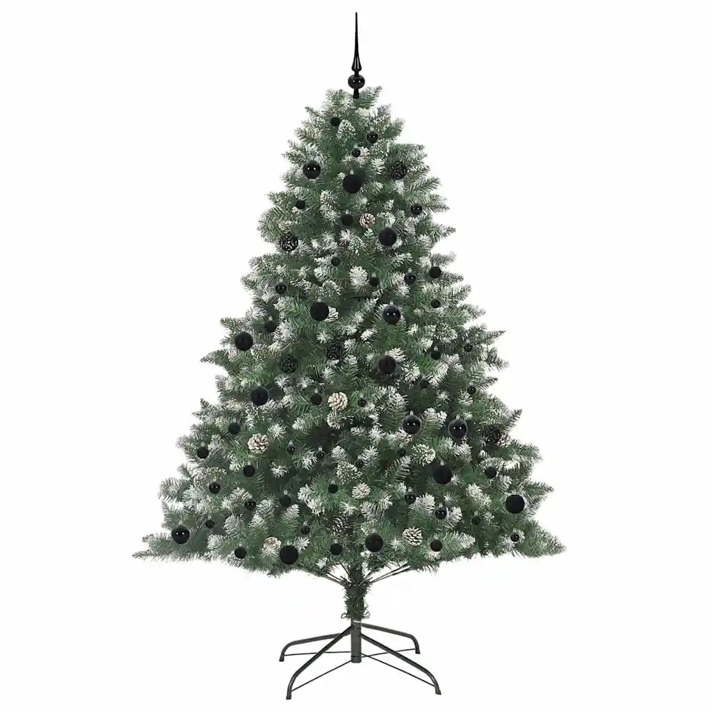 Albero di Natale | Decorazioni natalizie artificiale con 300 LED Verde 210 cm