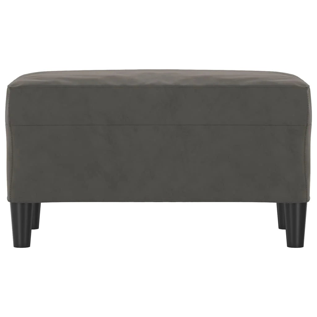Panca/panca 70 x 35 x 41 cm velluto grigio scuro 02_0010481