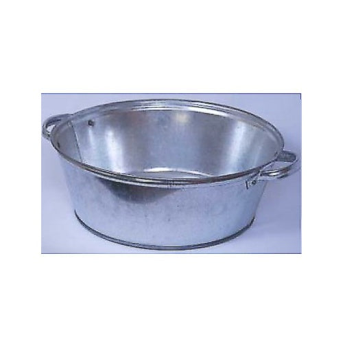 CIOTOLA TONDA IN ACCIAIO ZINCATO CON MANIGLIE LATERALI BEAST 13L