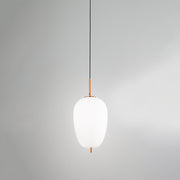 Sospensione Contemporanea Cirro Metallo Oro Vetro Bianco Led 24W 3000K D27
