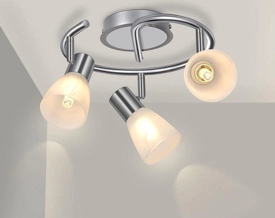 Lampada da soffitto a LED con 3 punti di illuminazione per soggiorno cucina bagno illuminazione interiore