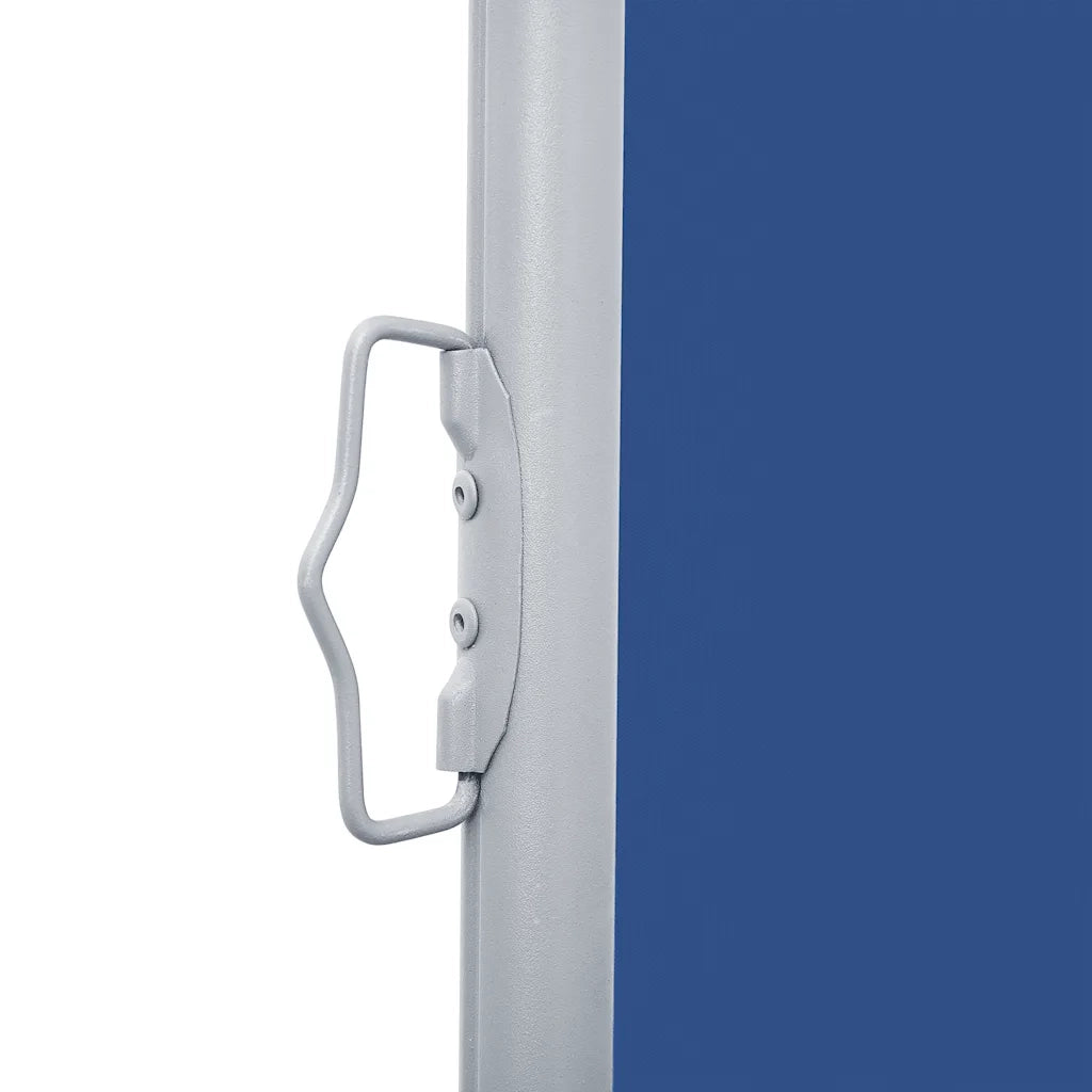 Tenda da Sole Laterale Retrattile-Tenda parasole per balcone per giardino Blu 140x1000 cm 804911