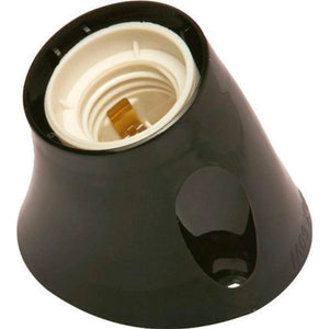 PORTAL. E27 BASE CURVA NERA