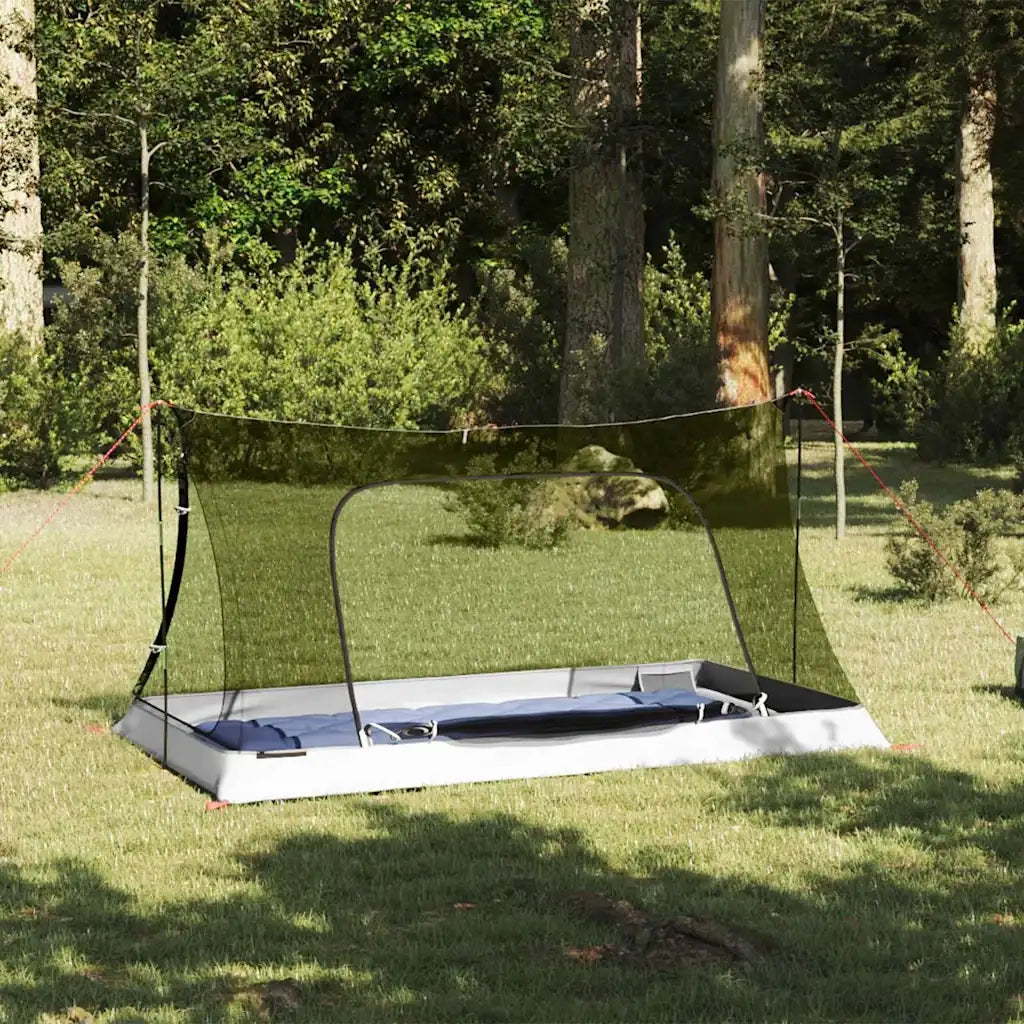 Tenda interna-Tenda da campeggio Nero 220 x 128 x 110 cm Rete