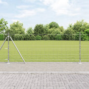 Recinzione da Campo  1x25 m Acciaio Zincato