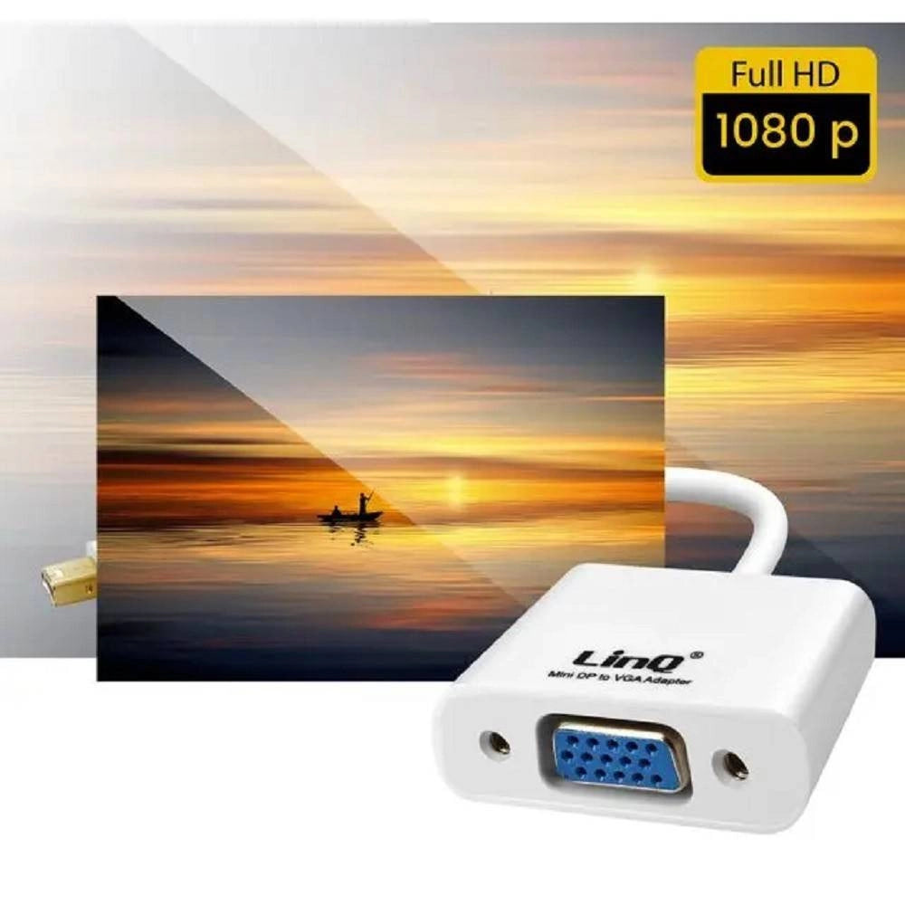 Trade Shop - Adattatore Convertitore Cavo Da Mini Displayport Mini Dp A Vga Monitor Mdp-vga226 -